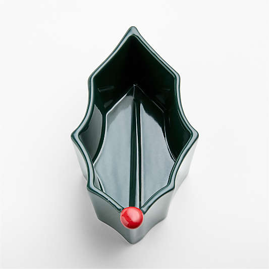 Holly Leaf Ceramic Ramekin