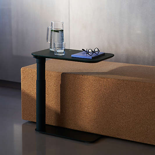Humanscale ® Float Micro White Adjustable Side Table