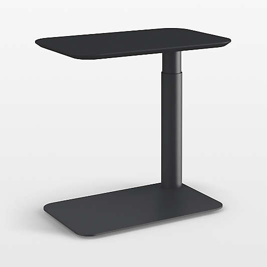 Humanscale ® Float Micro Black Adjustable Side Table