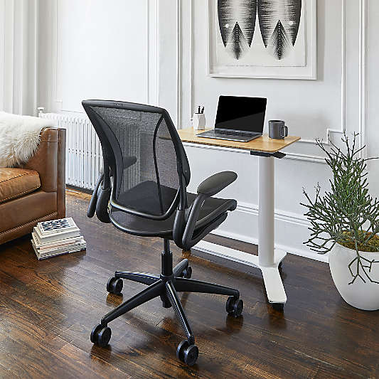 Humanscale ® World LM Navy Seat Task Office Chair