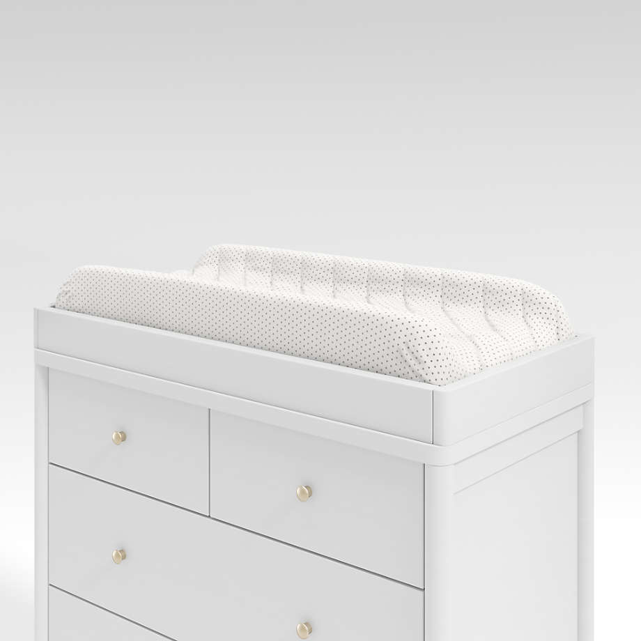 Natural Oak Wood Baby Changing Table Topper For Dresser Reviews Crate