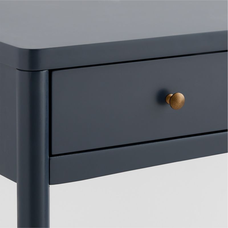 Hampshire 42" Navy Blue Wood 2-Drawer Kids Desk - image 5 of 10