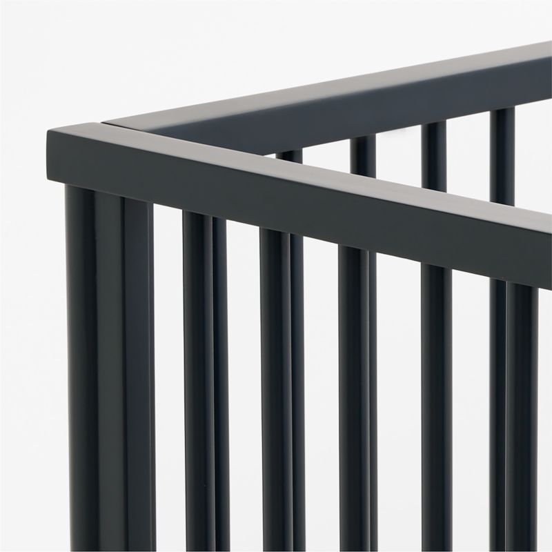Hampshire Navy Blue Wood Convertible Baby Crib - image 6 of 11