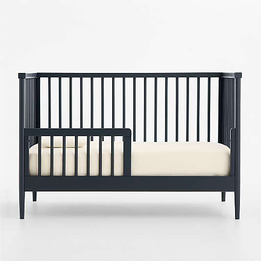 Hampshire Navy Blue Wood Toddler Bed Rail