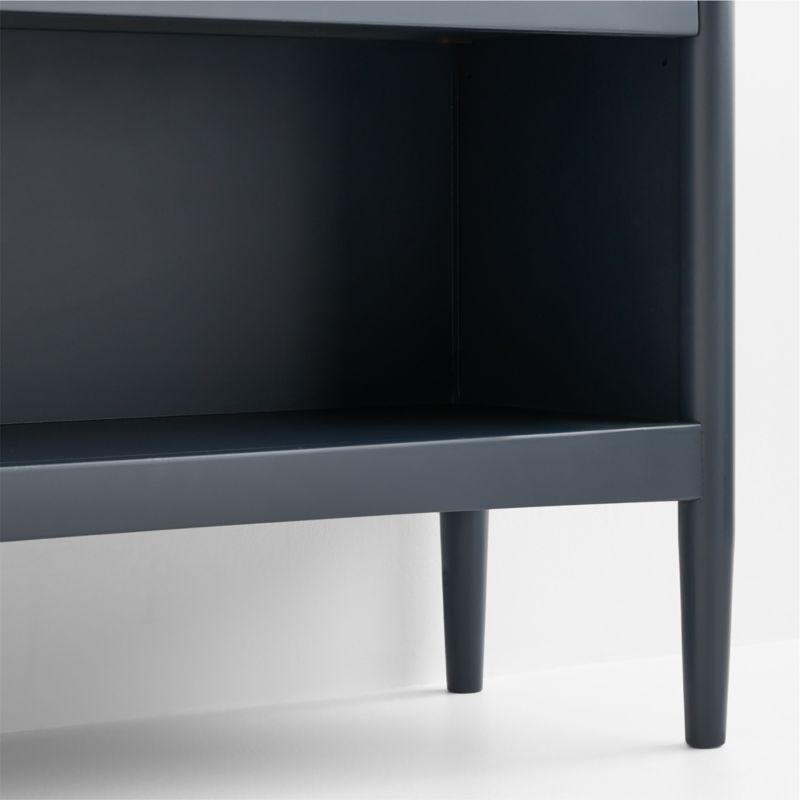 Hampshire 36" Navy Blue Wood Small 2-Shelf Kids Bookcase - image 4 of 9