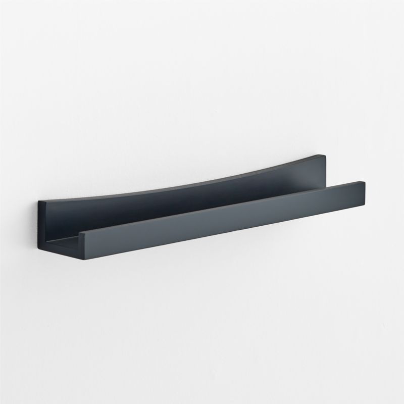 Hampshire Navy Blue Wood Kids Book Ledge Shelf - image 1 of 8