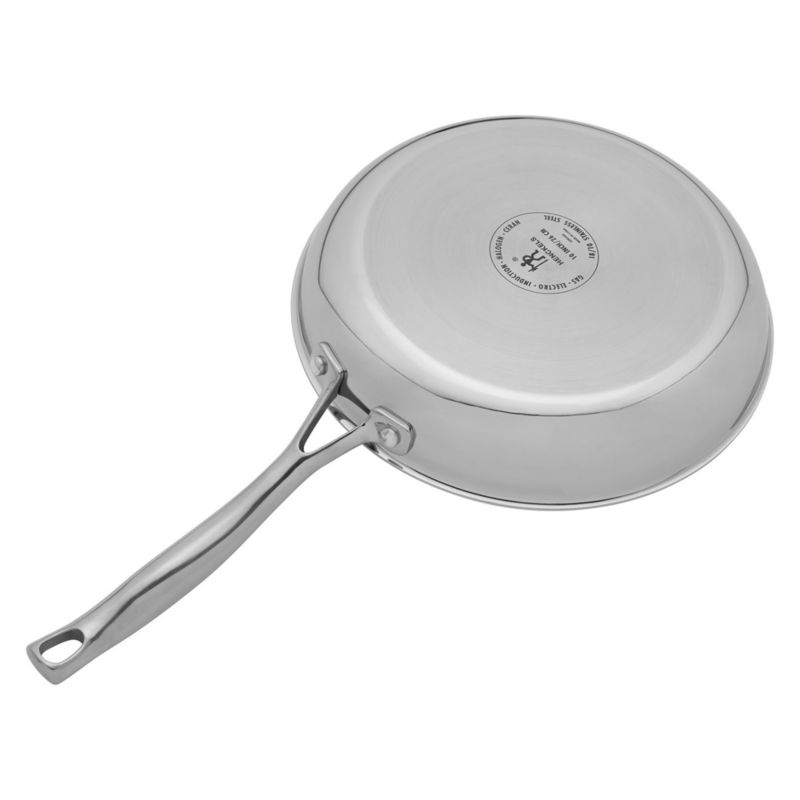 HENCKELS ® Clad H3 Stainless Steel 10" Ceramic Nonstick Fry Pan with Lid - image 3 of 7