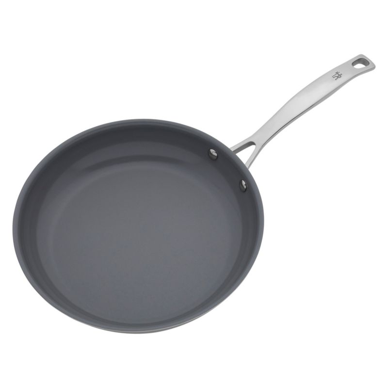 HENCKELS ® Clad H3 Stainless Steel 10" Ceramic Nonstick Fry Pan with Lid - image 5 of 7