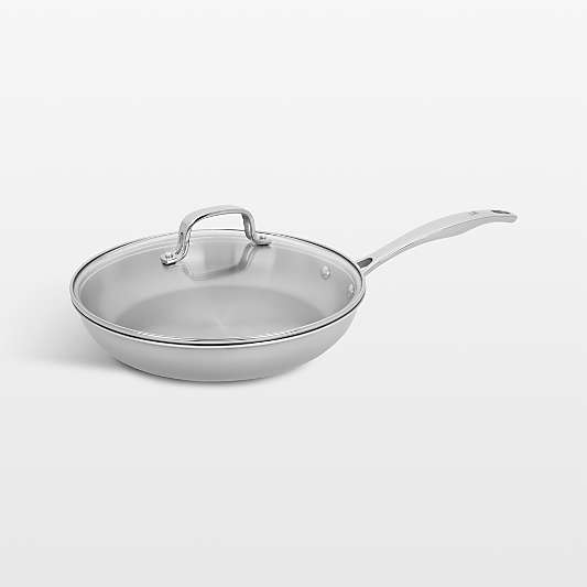 HENCKELS ® Clad H3 10" Stainless Steel Fry Pan with Lid
