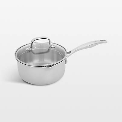 HENCKELS ® Clad H3 2-Qt. Stainless Steel Saucepan with Lid