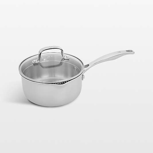 HENCKELS ® Clad H3 2-Qt. Stainless Steel Saucepan with Lid