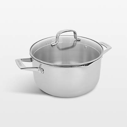 HENCKELS ® Clad H3 6-Qt. Stainless Steel Dutch Oven with Lid