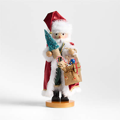 Forest Santa Handmade Christmas Nutcracker