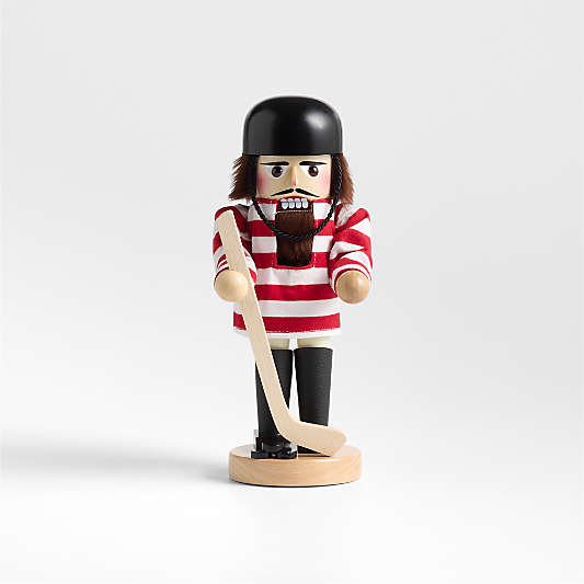 Hockey Player Handmade Christmas Nutcracker