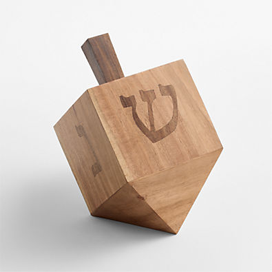 View Hanukkah Icon Wood Dreidel details