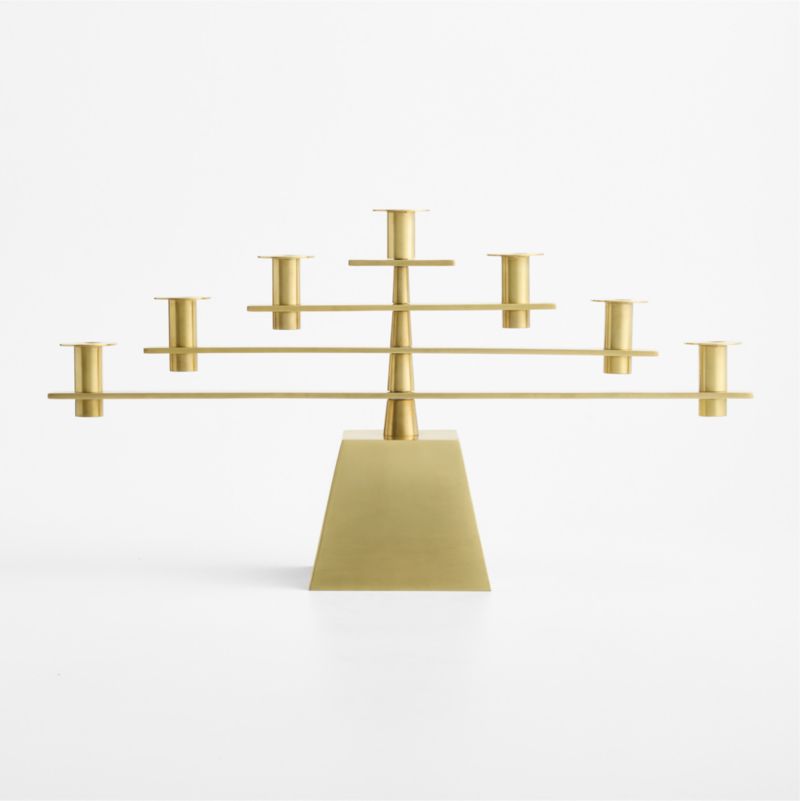 Henslow Brass Candelabra - image 3 of 4