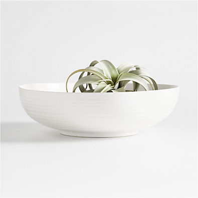 View Holden Speckled White Centerpiece Bowl details