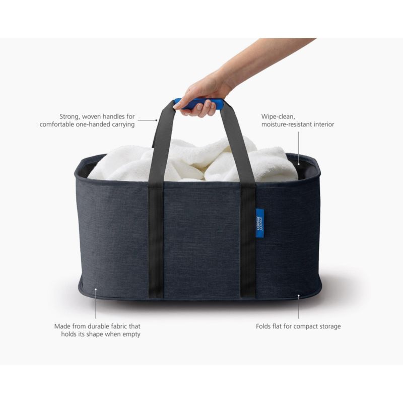 Joseph Joseph Hold-All 35L Collapsable Laundry Basket - Black - image 4 of 5