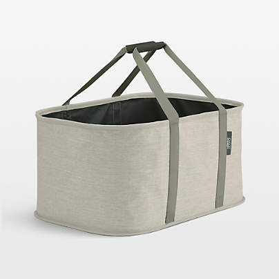 Joseph Joseph Hold-All 35L Collapsable Laundry Basket - Ecru
