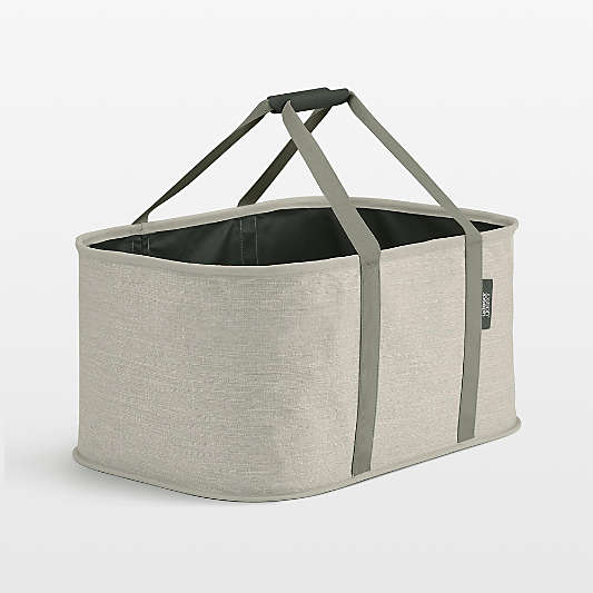 Joseph Joseph Hold-All 35L Collapsable Laundry Basket - Ecru