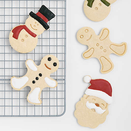 Holiday Impression Cookie Cutters, Set of 3