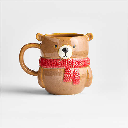 Brown Bear 13-oz. Holiday Mug