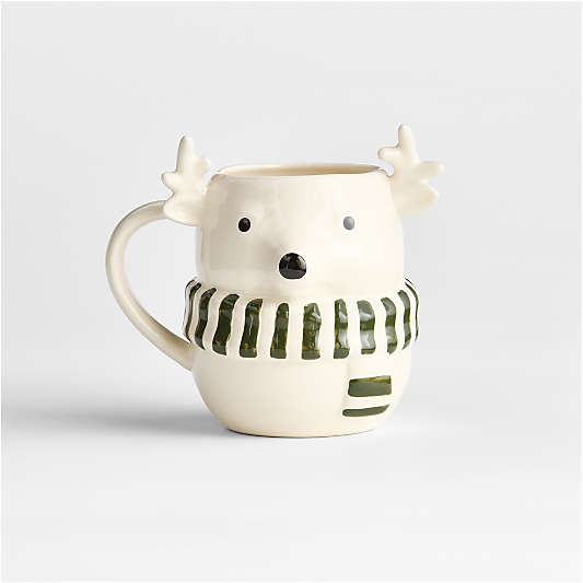 Snowy Reindeer 12-oz. Holiday Mug