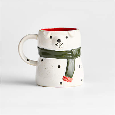 Winter Dog 12-oz. Holiday Mug