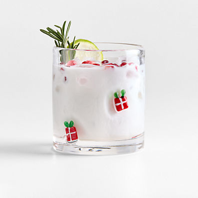 View Holiday Presents Icon 14-oz. Double Old-Fashioned Glass details