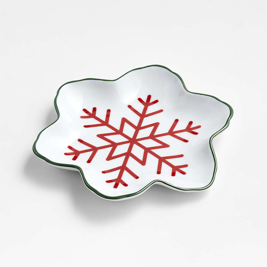 Holiday Stripe Snowflake Spoon Rest + Reviews Crate & Barrel Canada