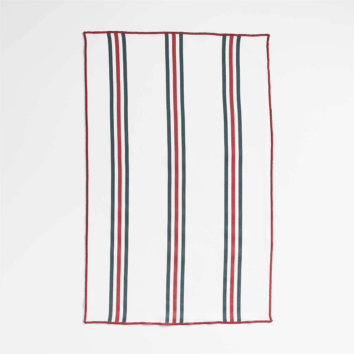 Festive Holiday Stripe Kitchen Towels - Set of 2