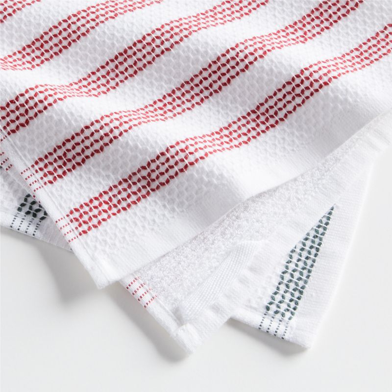 Holiday Textured Terry Organic Cotton Dish Towels, Set of 2 - image 2 of 4