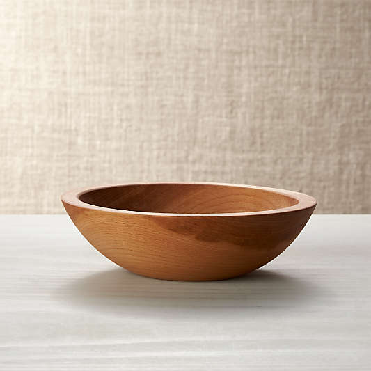 Holland 7.5" Wood Salad Bowl