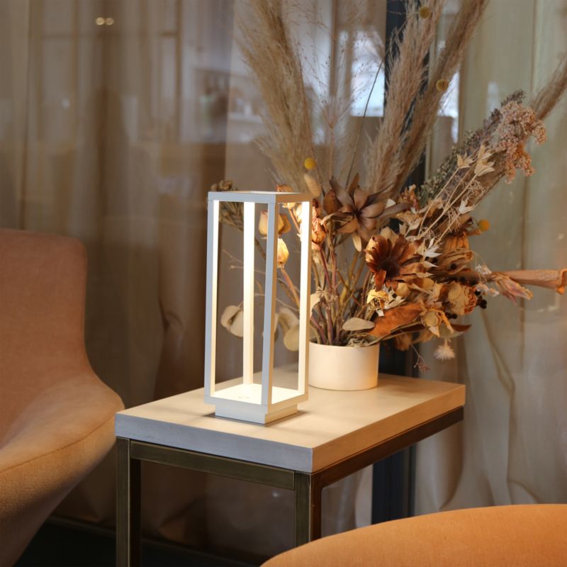 Home White Metal Lamp by Zafferano America