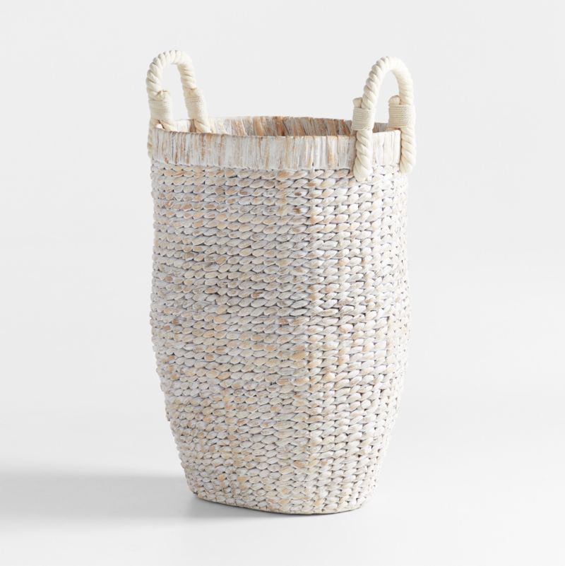 Homespun Wicker Tall Floor Kids Hamper by Leanne Ford - image 2 of 9