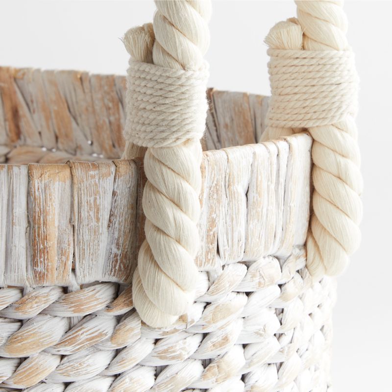 Homespun Wicker Tall Floor Kids Hamper by Leanne Ford - image 7 of 9