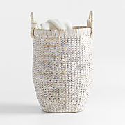 Osana Woven Wicker Kids Hamper with Lid