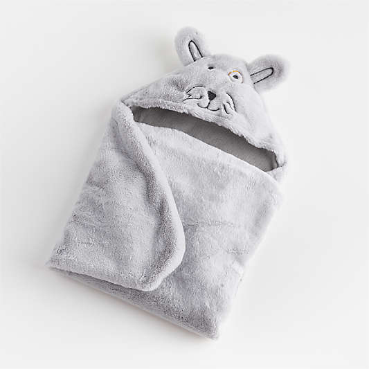 Dog Hooded Baby Blanket