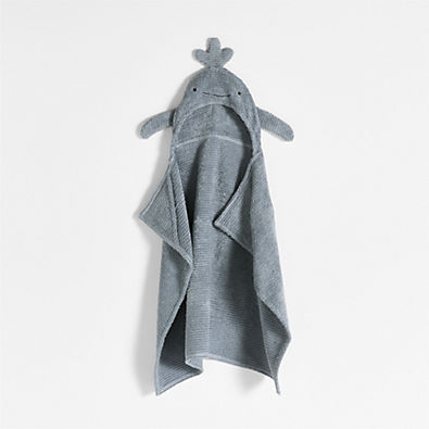 View Whale 100% Organic Cotton Hooded Baby Towel details