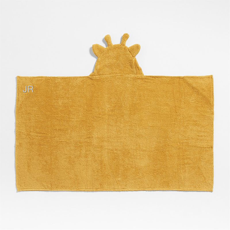 Giraffe Organic Cotton Hooded Kids Towel - image 2 of 6