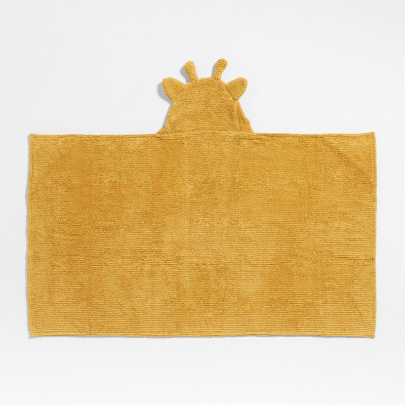 Giraffe Organic Cotton Hooded Kids Towel - image 3 of 6