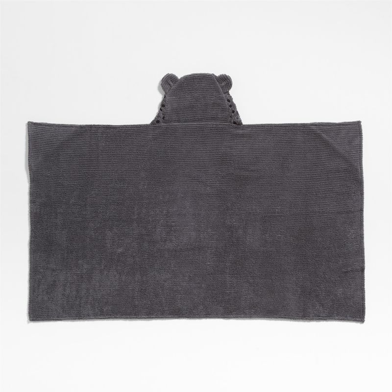 Panther Organic Cotton Hooded Kids Towel - image 3 of 6