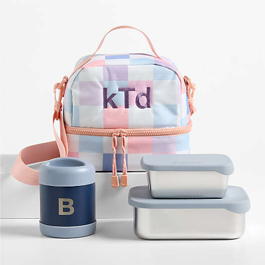 Cotton Candy Hopscotch Kids Lunch Box Bundle