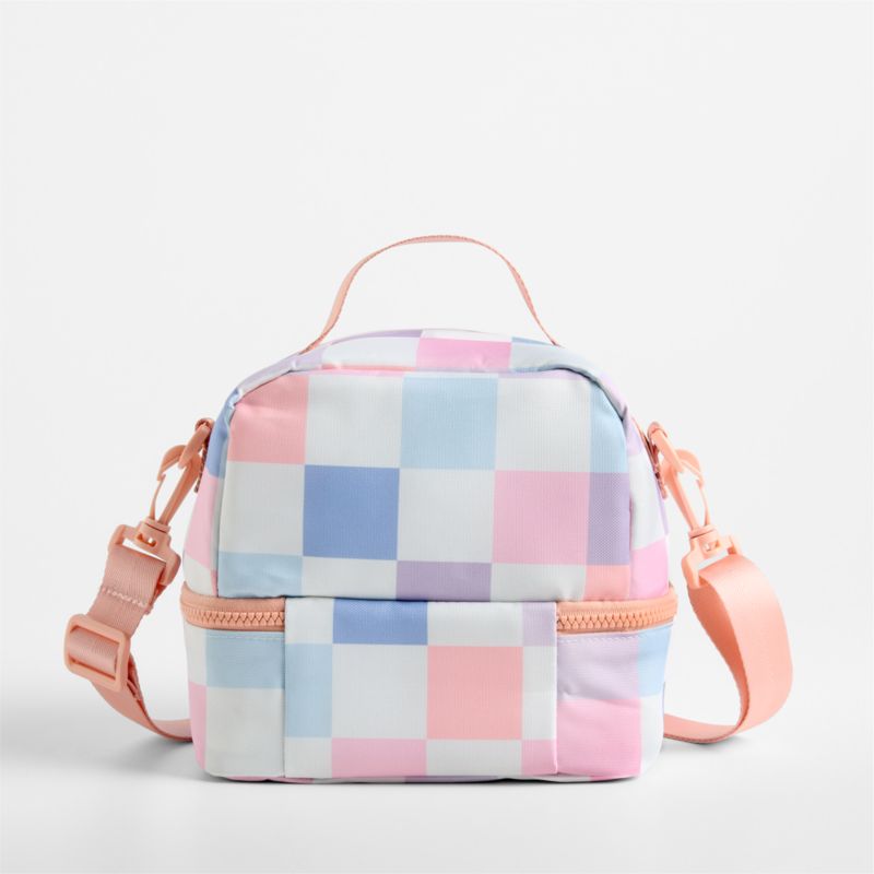 Cotton Candy Hopscotch Dual Compartment Soft Insulated Kids Lunch Box - image 3 of 7