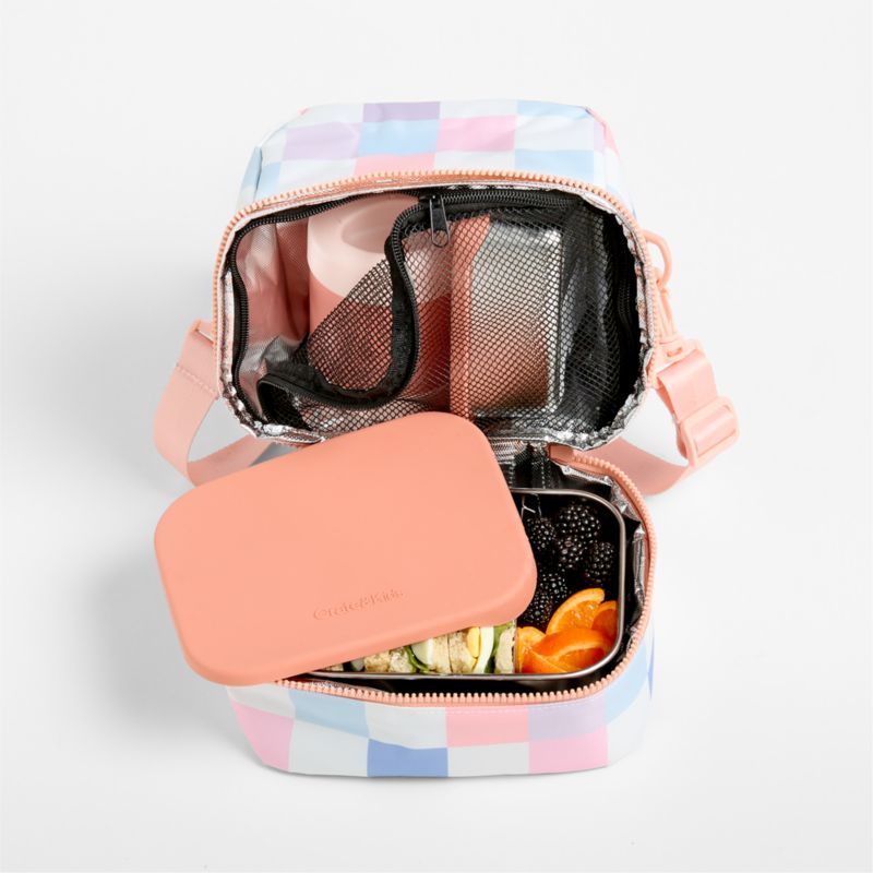 Cotton Candy Hopscotch Dual Compartment Soft Insulated Kids Lunch Box - image 4 of 7