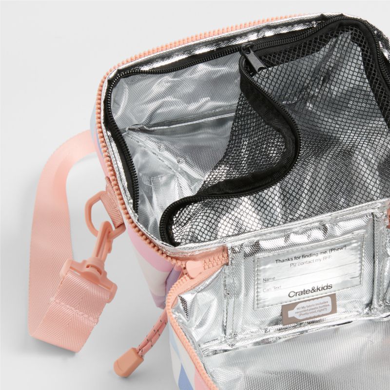 Cotton Candy Hopscotch Dual Compartment Soft Insulated Kids Lunch Box - image 5 of 7