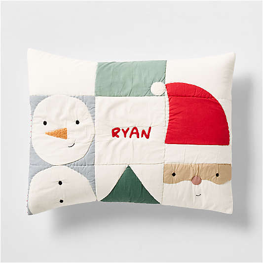 Hopscotch Holiday Kids Pillow Sham
