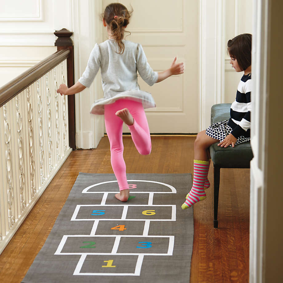 Kids Hopscotch Rug + Reviews Crate & Kids