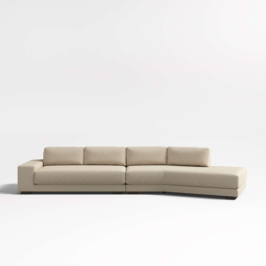 Horizon 2Piece Sectional Sofa with RightArm Angled Chaise + Reviews