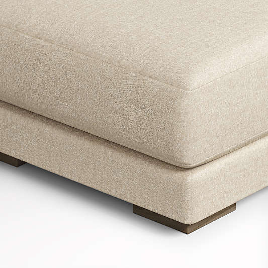 Horizon 3-Piece U-Shaped Bench Sectional Sofa with Double Chaise Lounge